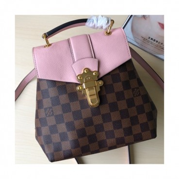 Louis Viutton  Clapton Women Backpack ,20cm - 루이비통 클랩튼 여성용 백팩 ,M42262,LOUB0159 ,20cm,핑크