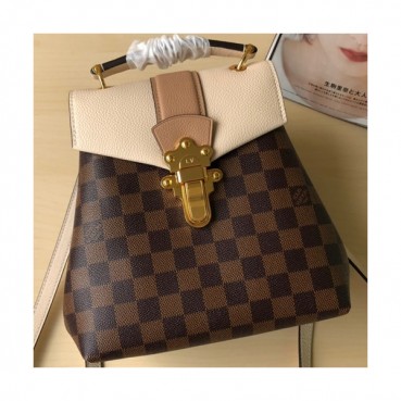 Louis Viutton  Clapton Women Backpack ,20cm - 루이비통 클랩튼 여성용 백팩 ,M42262,LOUB0158 ,20cm,아이보리