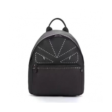 [팬디] 수입가죽 블랙 남성용 백팩 fd0014b - Fendi Leather Black Mens Backpack