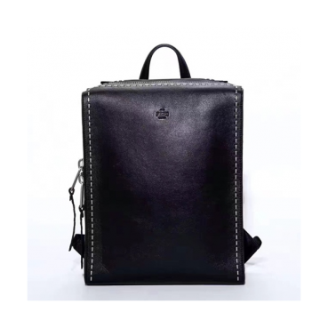 [팬디] 수입가죽 블랙 남성용 백팩 fd0011b - Fendi Leather Black Mens Backpack