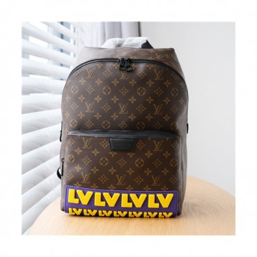 [루이비통]Louis Vuitton 2021 Men's Leather Backpack,40cm,LOUB2421 - 루이비통 2021 남성용 레더 백팩,40cm,브라운