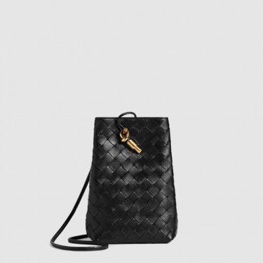 보테가 베네타 여성 안디아모 휴대폰 파우치 - Bottega veneta Womens Andiamo Phone Pouch 