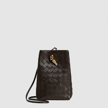 보테가 베네타 여성 안디아모 휴대폰 파우치 - Bottega veneta Womens Andiamo Phone Pouch 