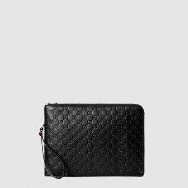 구찌 남성 GG 엠블럼 파우치 - Gucci Mens GG Emblem Pouch 