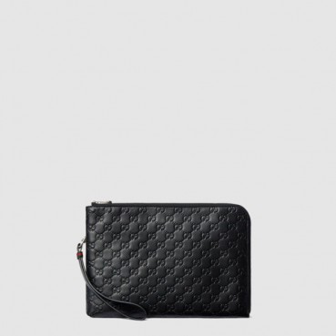 구찌 남성 GG 엠블럼 파우치 - Gucci Mens GG Emblem Pouch 