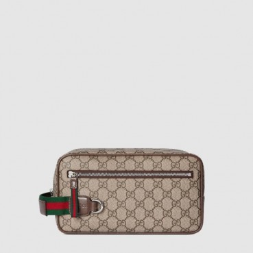 구찌 남/녀 미디엄 GG 코스메틱 케이스 - Gucci Unisex Medium GG Cosmetic Case 