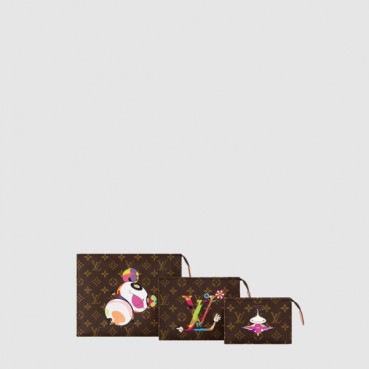 루이비통 남성 LV x TM 트리오 토일레트리 파우치 M13762 - Louis vuitton Mens LV x TM Trio Toiletry Pouch 