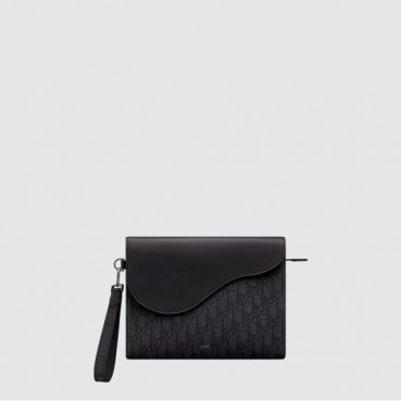 디올 남성 새들 A5 트라이앵글 파우치 - Dior Mens Saddle A5 Triangle Pouch 