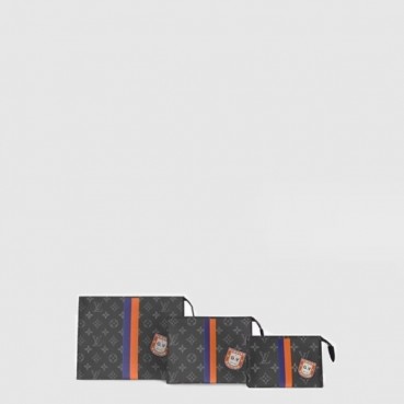 루이비통 남성 트리오 토일렛 파우치 Mon Monogram P01957 - Louis vuitton Mens Trio Toilette Pouch Mon Monogram 