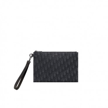 디올 남성 오블리크 A5 파우치 - Dior Mens Oblique A5 Pouch 