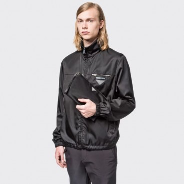 프라다 남성 리나일론 사피아노 가죽 파우치 2NH006 - Prada Mens Re