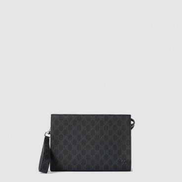 구찌 남성 바이컬러 GG 파우치 - Gucci Mens Bicolor GG pouch 
