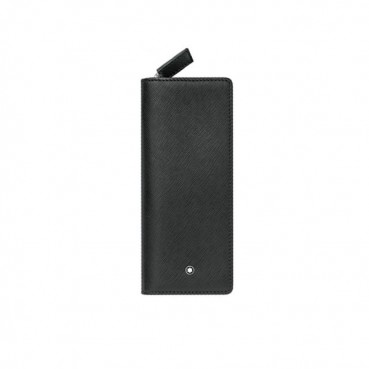몽블랑 남성 사토리얼 2개의 펜 보관용 지퍼 파우치 - Montblanc Mens Sartorial 2 Pen Storage Zipper Pouch 