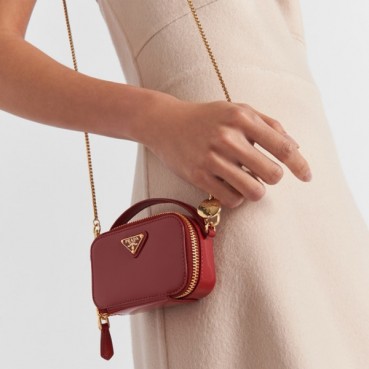 프라다 여성 미니 체인 파우치 - Prada Womens Chain Pouch 