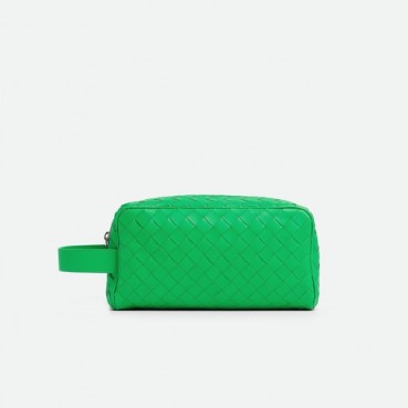 보테가 베네타 남성 그린 파우치 - Bottega Veneta Mens Green Pouch 