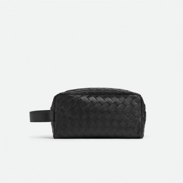 보테가베네타 남성 블랙 파우치 - Bottega Veneta Mens Black Pouch 