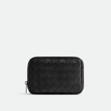 보테가베네타 남성 블랙 파우치 - Bottega Veneta Mens Black Pouch 
