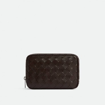 보테가베네타 남성 쵸코브라운 파우치 - Bottega Veneta Mens Brown Pouch 