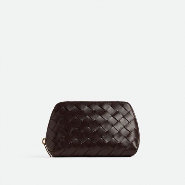 보테가 베네타 여성 초코브라운 파우치 - Bottega Veneta Womens Brown Pouch 