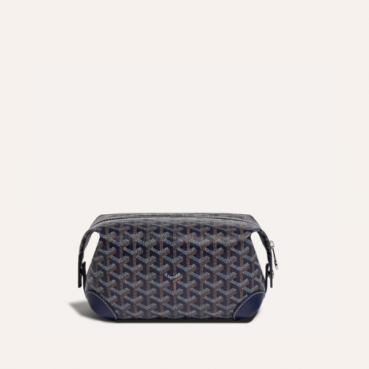 고야드 남/녀 네이비 볼링 25 클러치 - Goyard Unisex Bowling 25 Toiletry Bag 