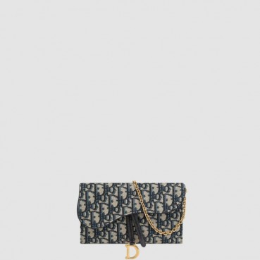 디올 여성 새들 스몰 체인 파우치 - Dior Womens Saddle Small Chain Pouch 
