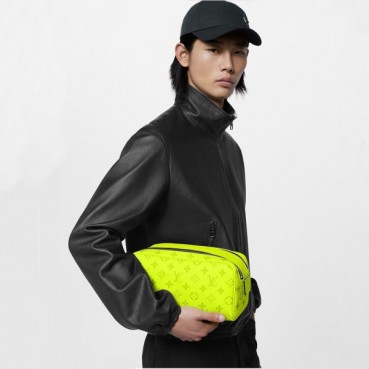 루이비통 남성 그린 파우치 - Louis vuitton Mens Green Pouch 