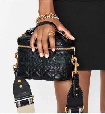 디올 여성 블랙 파우치백 - Dior Womens Black Travel Bag 
