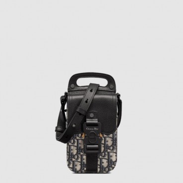 디올 남성 Saddle 새들 스트랩 버티컬 파우치 - Dior Mens Saddle Strap Vertical Pouch 