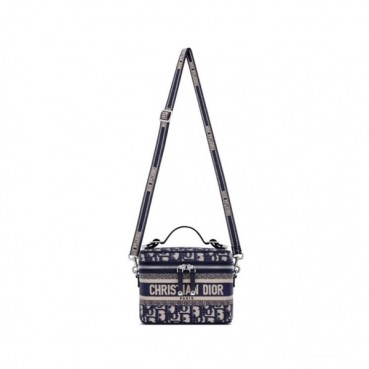 디올 여성 네이비 파우치 - Dior Womens Navy Shoulder Bag 
