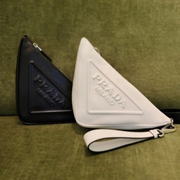 프라다 여성 화이트 Pouch - Prada Womens White Pouch 