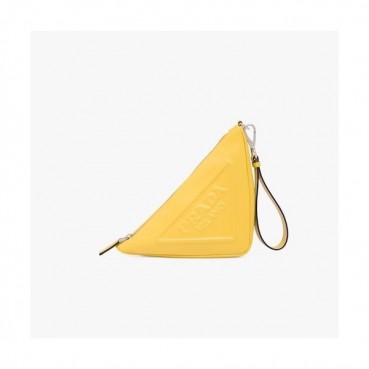 프라다 여성 옐로우 파우치 - Prada Womens Yellow Pouch 