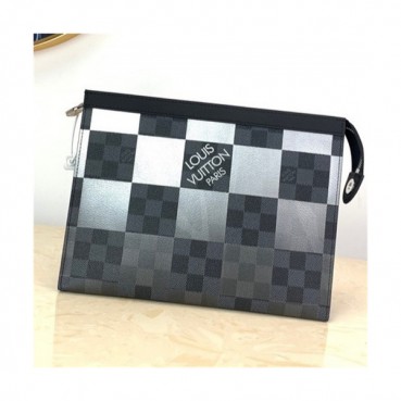 [루이비통]Louis Vuitton 2021 Men's Leather Pouch,27cm,M60412,LOUB2366 - 루이비통 2021 남성용 레더 파우치,27cm,화이트