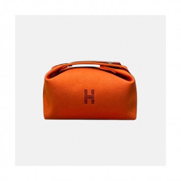 Hermes 2020 Ladies Canvas Pouch Bag ,25cm - 에르메스 2020 여성용 캔버스 파우치백HERB0812,25cm,오렌지