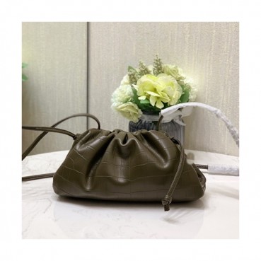 Bottega Veneta 2019 The Pouch Bag / Shoulder Bag,22cm - 보테가 베네타 2019 더 파우치 백 / 숄더백,BVB0440,22cm,카키