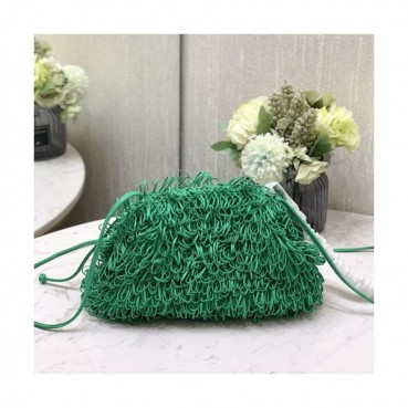 Bottega Veneta 2019 The Pouch Bag / Shoulder Bag,22cm - 보테가 베네타 2019 더 파우치 백 / 숄더백,BVB0438,22cm,그린