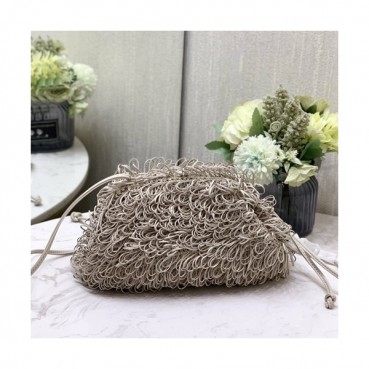 Bottega Veneta 2019 The Pouch Bag / Shoulder Bag,22cm - 보테가 베네타 2019 더 파우치 백 / 숄더백,BVB0436,22cm,그레이
