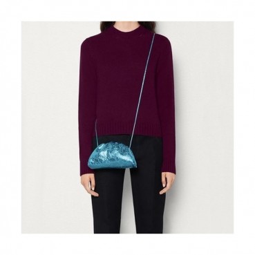 Bottega Veneta 2019 The Pouch Bag / Shoulder Bag,22cm - 보테가 베네타 2019 더 파우치 백 / 숄더백, 585852,BVB0335,22cm,블루
