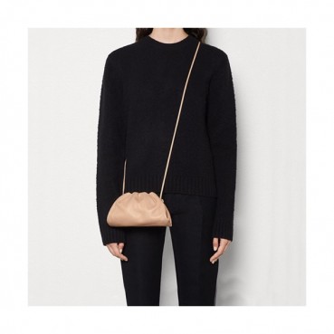 Bottega Veneta 2019 The Pouch Bag / Shoulder Bag,22cm - 보테가 베네타 2019 더 파우치 백 / 숄더백, 585852,BVB0334,22cm,베이지