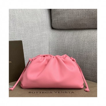 Bottega Veneta 2019 The Pouch Bag / Shoulder Bag,22cm - 보테가 베네타 2019 더 파우치 백 / 숄더백, 585852,BVB0318,22cm,핑크