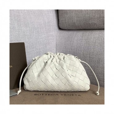 Bottega Veneta 2019 The Pouch Bag / Shoulder Bag - 보테가 베네타 2019 더 파우치 백 / 숄더백, 585852A ,BVB0306,화이트