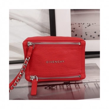 Givenchy 2019 Pandora Cube Pouch Bag,17cm - 지방시 2019 판도라 큐브 여성용 파우치백 GVB0230,17cm,레드