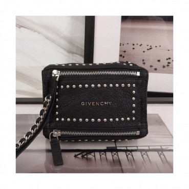 Givenchy 2019 Pandora Cube Pouch Bag,17cm - 지방시 2019 판도라 큐브 여성용 파우치백 GVB0227,17cm,블랙