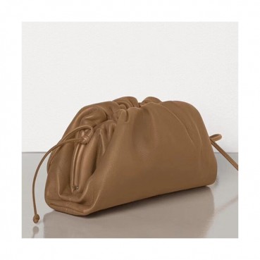 Bottega Veneta 2019 The Puuch Bag / Shoulder Bag,22cm - 보테가 베네타 2019 더 파우치 백 / 숄더백, 585852,BVB0245,22cm,브라운