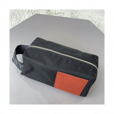 Burberry 2019 Nylon Pouch Bag, 24cm - 버버리 2019 나일론 남성용 파우치백 ,BURB0289,24cm,블랙