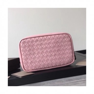 Bottega Veneta Leather Pouch Bag,18cm - 보테가 베네타 레더 여성용 파우치백 BVB0173,18cm