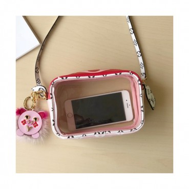 Louis Vuitton 2019 PVC Beach Pouch Shouder Bag,16.5cm - 루이비통 2019 PVC 비치 파우치 숄더백 ,M67601,LOUB1168,16.5cm,레드