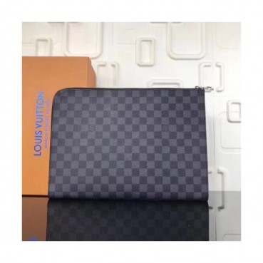 [루이비통] 다미에 포쉐트 주르 남성용/여성용 클러치백 lv0036b - Louis Vuitton Damier pochette jour Mens/Womens Pouch Bag