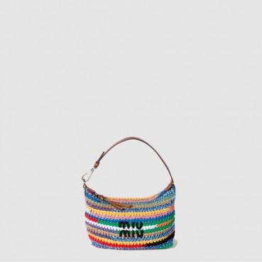 미우미우 여성 크로셰 파우치 - Miumiu Womens Crochet Pouch 