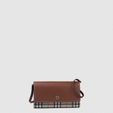 버버리 여성 한나 체크 크로스백 - Burberry Womens Hannah Check Crossbody Bag 