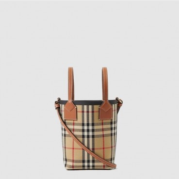 버버리 여성 미니 런던 숄더 크로스백 - Burberry Womens Mini London Shoulder Crossbody Bag 